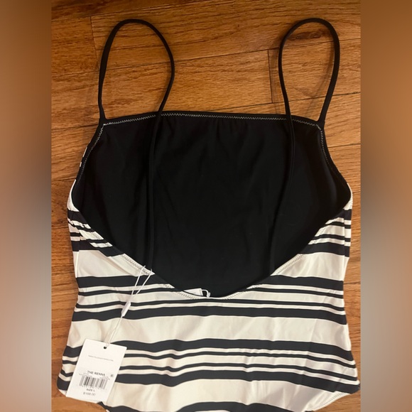 SOLID & STRIPED One Piece Bathing Suit - Picture 3 of 7